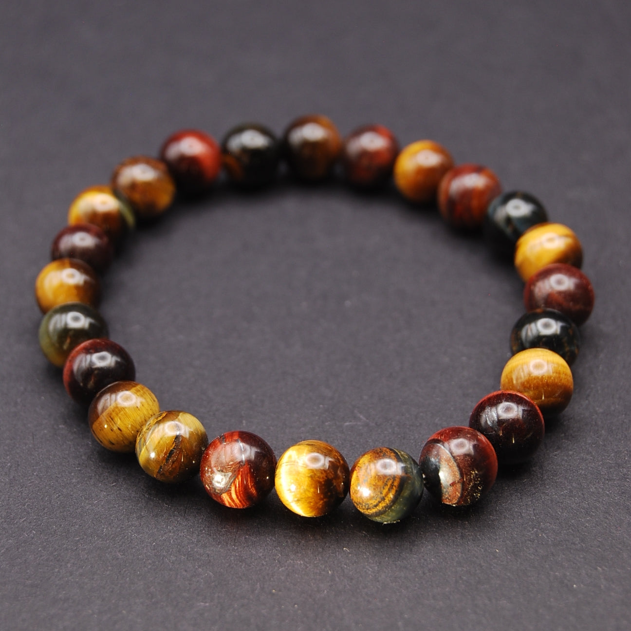 THREE EYES : TIGER'S EYE, RED TIGER'S EYE, HAWK'S EYE