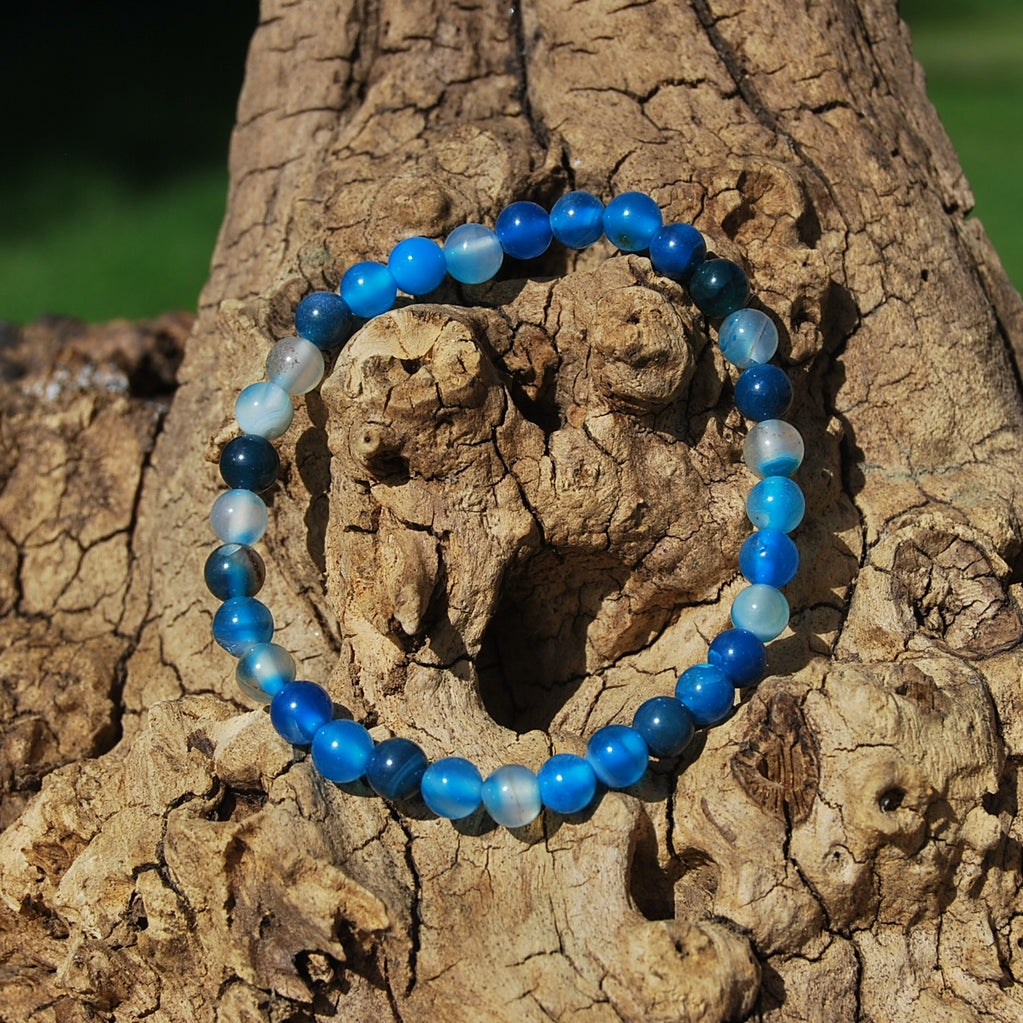 BLUE BANDED AGATE