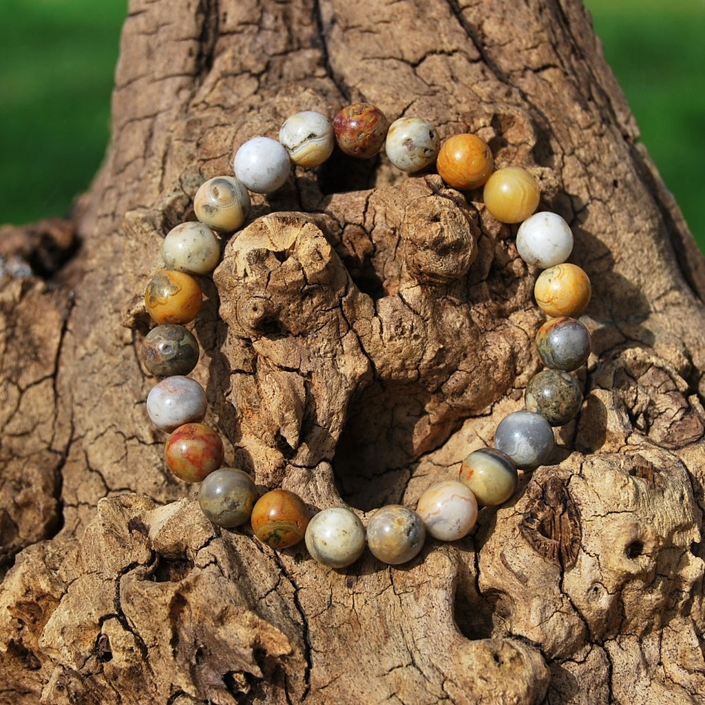 YELLOW CRAZY LACE AGATE
