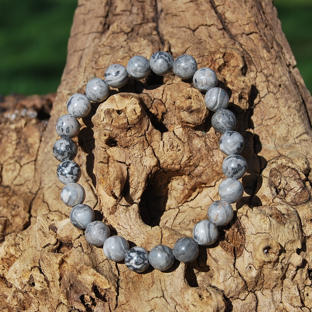 GRAY CRAZY LACE AGATE