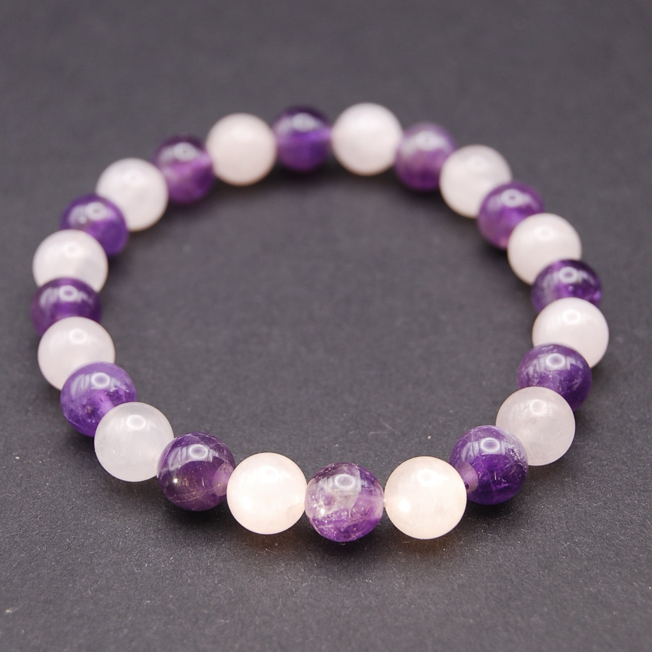 AMETHYST + ROSE QUARTZ