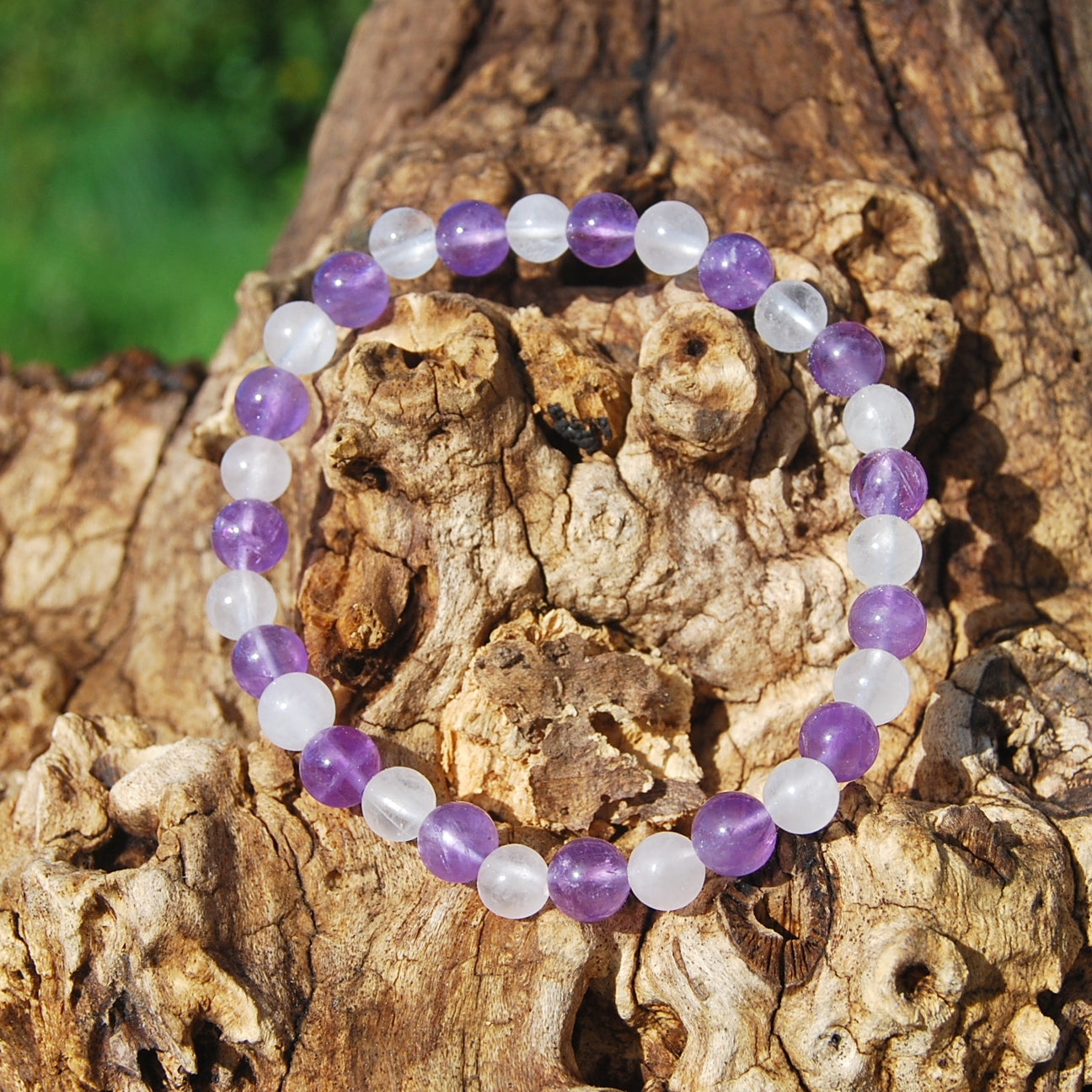 AMETHYST + ROSE QUARTZ