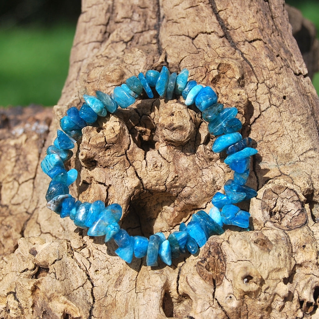 NEON BLUE APATITE