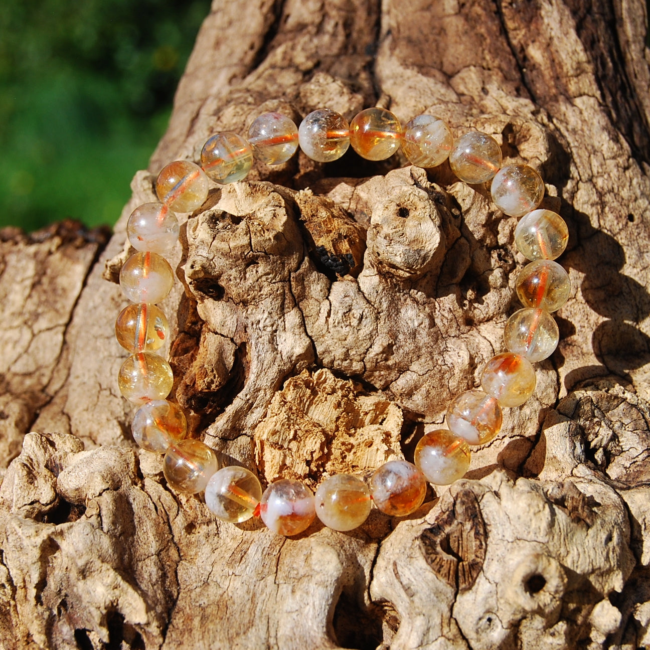 HEATED CITRINE 8MM