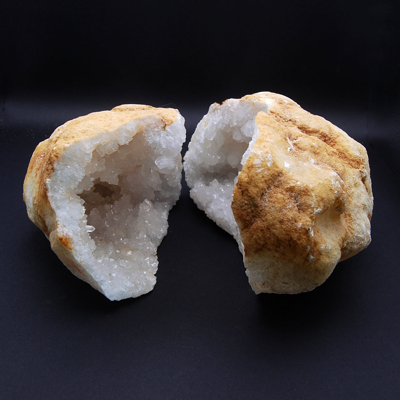 XL ROCK CRYSTAL GEODE