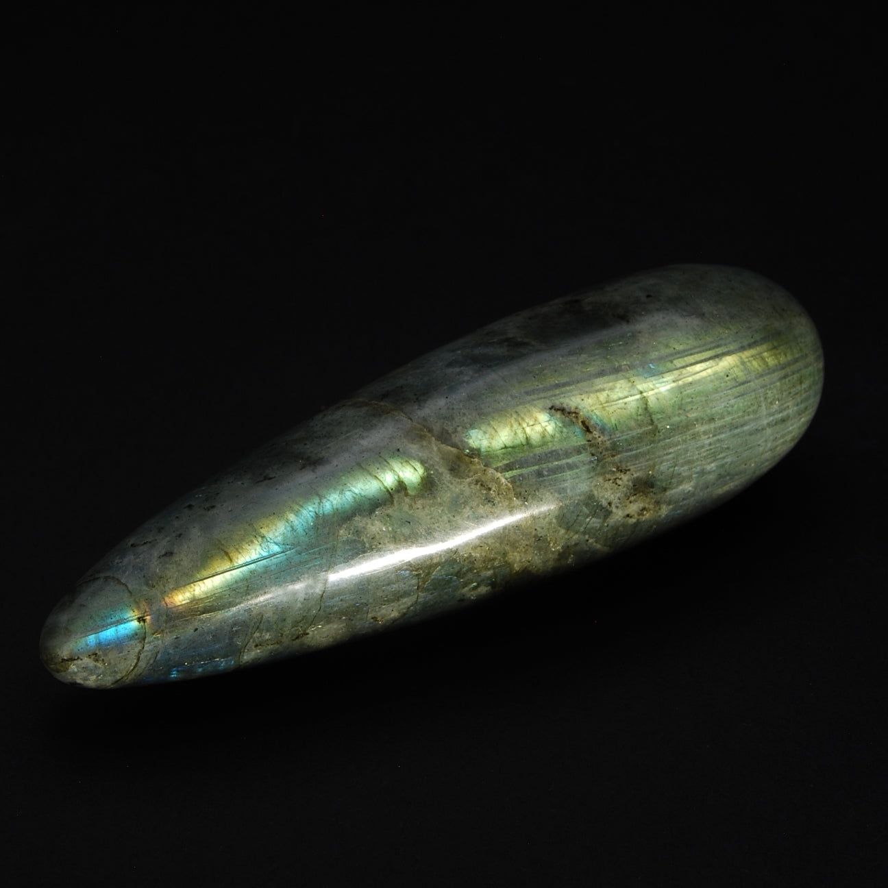 LABRADORITE - Bâton de massage 10,5cm