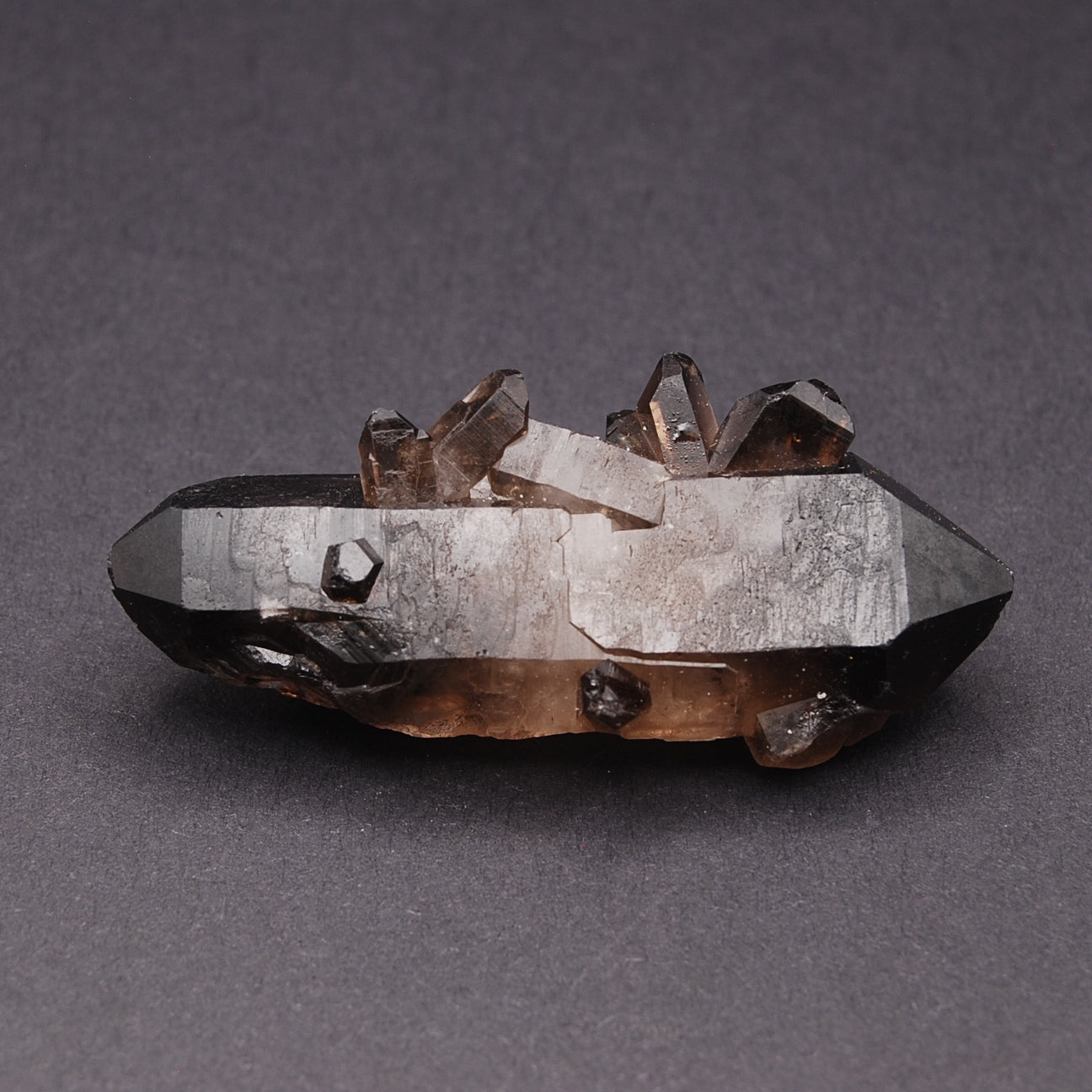 DOUBLE TERMINATED SMOKY QUARTZ