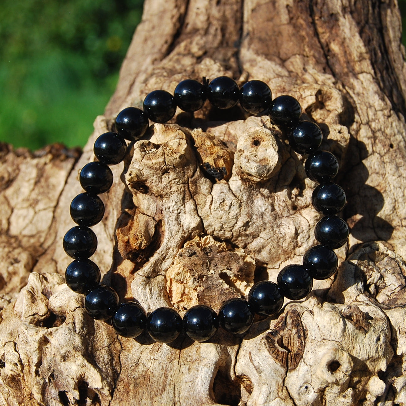 BLACK TOURMALINE - SCHORL 8MM