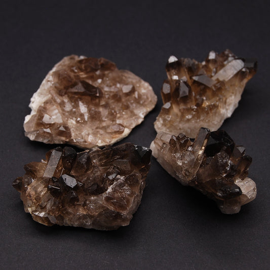 QUARTZ FUMÉ DRUSE